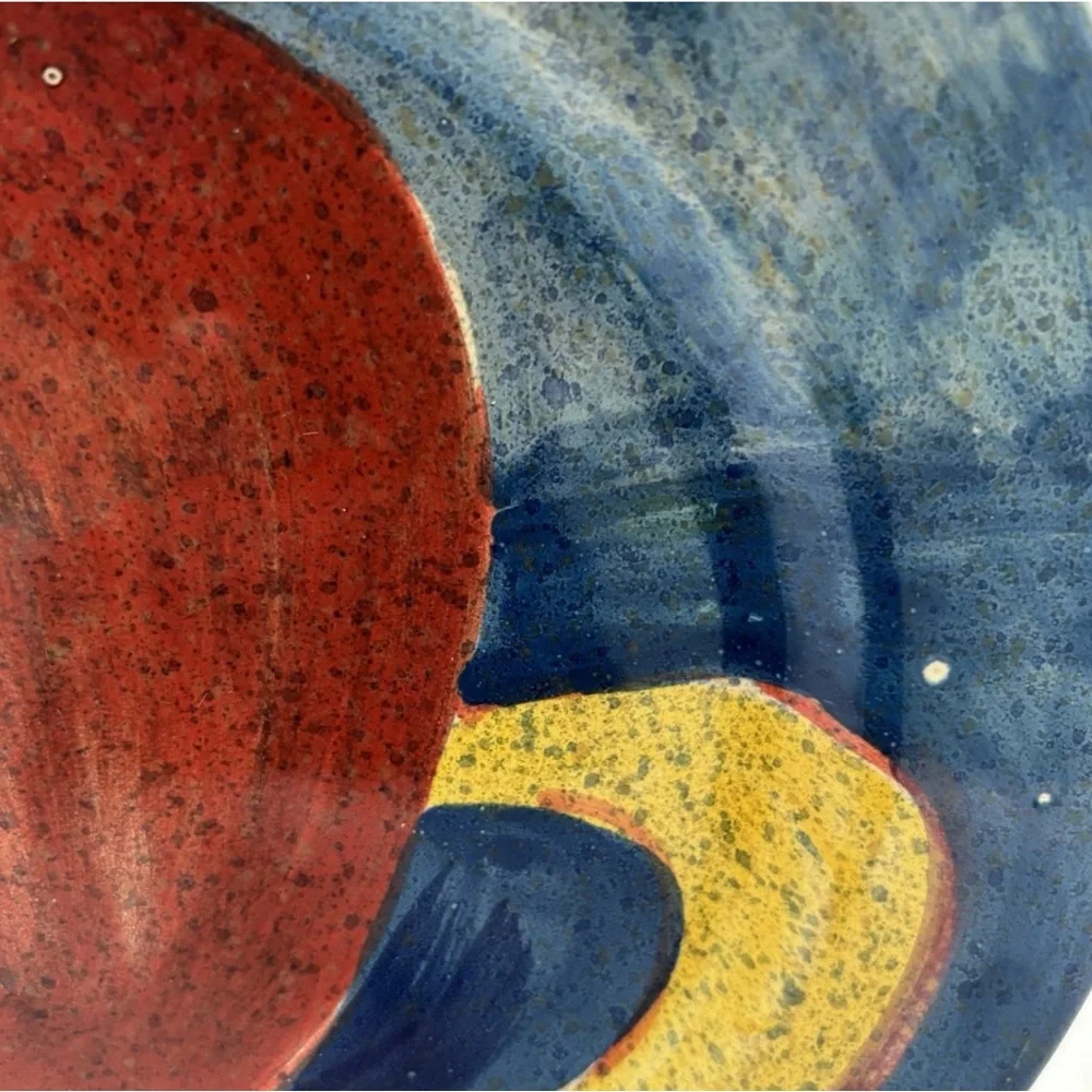 Vietri Ceramic Plate Summer Fruit